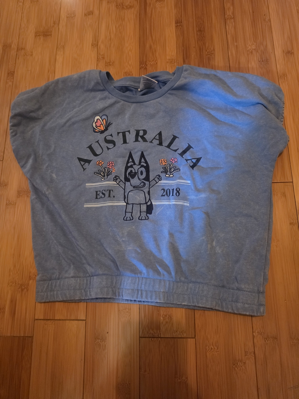 Australia Kids Short Sleeve Graphic Tee in Blue